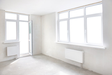 White room with window