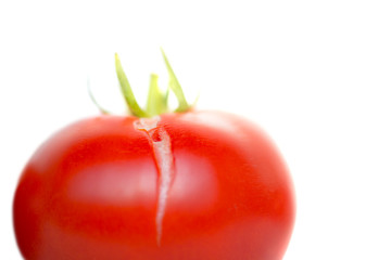 Red fresh ripe tomato