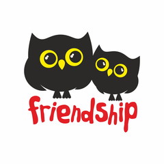 Owls. Friendship.