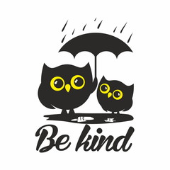 Owls. Be kind.