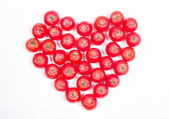 Fresh fruit of hawthorn. The concept of alternative medicine.