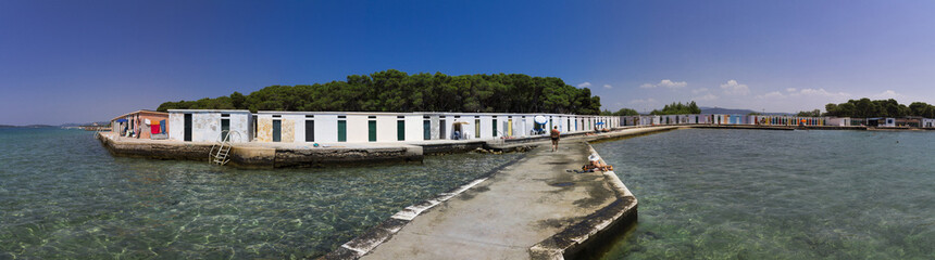 Beach cabin in Croatia 