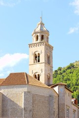 Fototapeta na wymiar Tower bell in Dubrovnik