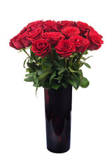 Obraz premium Bouquet from red roses.