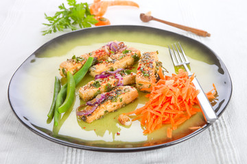 Tofu mit Gemüse