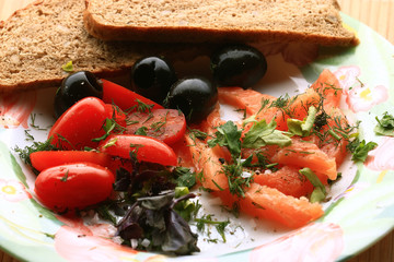 cherry tomatoes salad texture eco food concept Vitamins