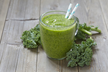 Kale green smoothie