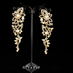 Jewelry filigree earrings
