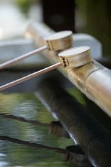 Obraz premium 手水（ちょうず）