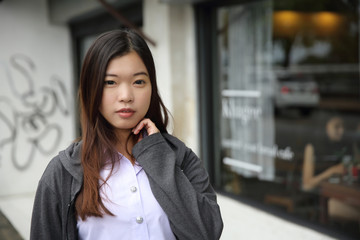 Asian student portrait