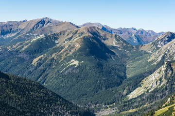 Autumn mountain landscape
