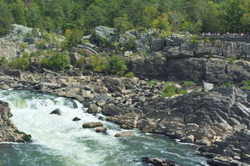 Great Falls Park on the Potomac River