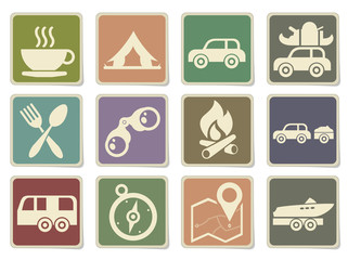 Tourism and Travel Icons
