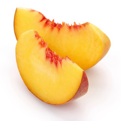 Peach slices
