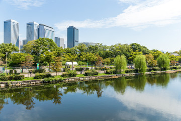 Fototapeta na wymiar Osaka city