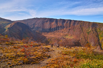 秋の草津白根山