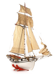 Modellbauschiff - Aldebaran