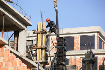 Naklejka premium construction site