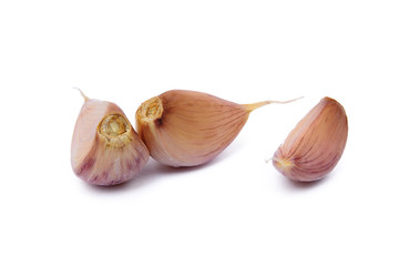 three cloves of garlic