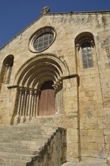 Fototapeta na wymiar Santiago church in Coimbra, Portugal