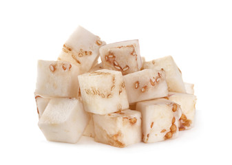 Round eggplant vegetable