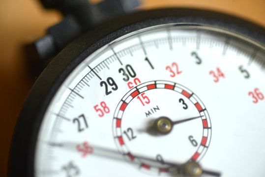 Cronometer close up