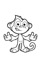 Cheeky Monkey - Confused