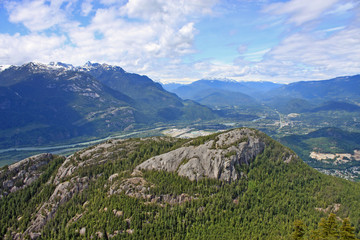 Fototapeta na wymiar Coastal Mountains, Squamish