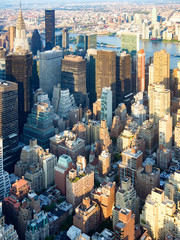 Skyscrapers at midtown New York City