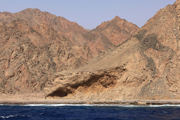 red mountains, rocks Egypt Sinai