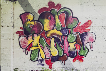 Graffiti bon anniv