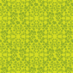 Green seamless pattern