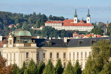 View of Strahov Monastery  - obrazy, fototapety, plakaty