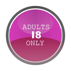 Contenu pour adultes dans un bouton rose