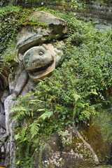 Dazu rock carving