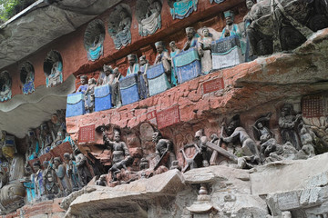 Dazu rock carving