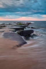 Atlantic Ocean from Cape May point, NJ