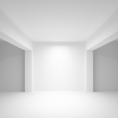 Obraz premium Abstract empty interior background, 3d render