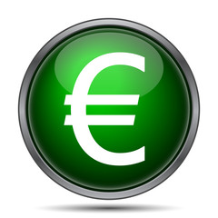 Obraz premium Euro icon