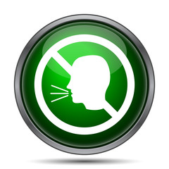 No talking icon