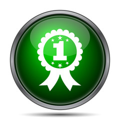 First prize ribbon icon