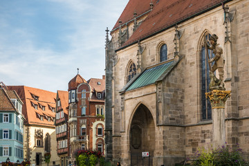 Fototapeta na wymiar Tübingen am Neckar