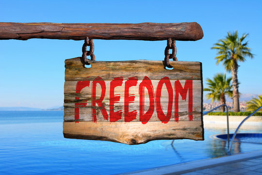 Freedom sign
