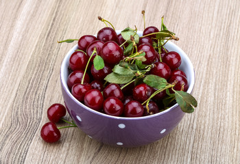 Cherry in the bowl