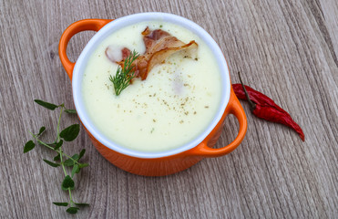 Cheese soup