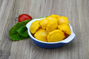 Pickled patissons