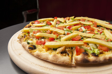 pizza vegetariana