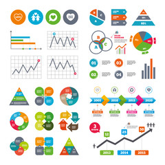 Lesbians couple sign. Speech bubble with heart. 