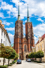 Obraz premium Cathedral St. John in Wroclaw