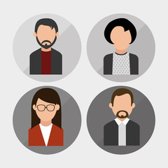 People profile design 